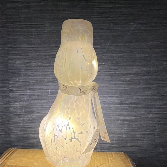 Iridescent Ceramic Bunny Figurines - Picture 13 of 15